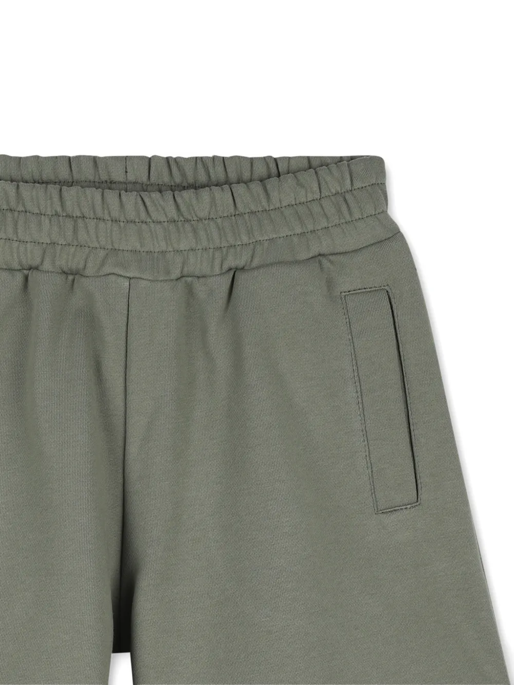Givenchy Kids Shorts met logo Groen
