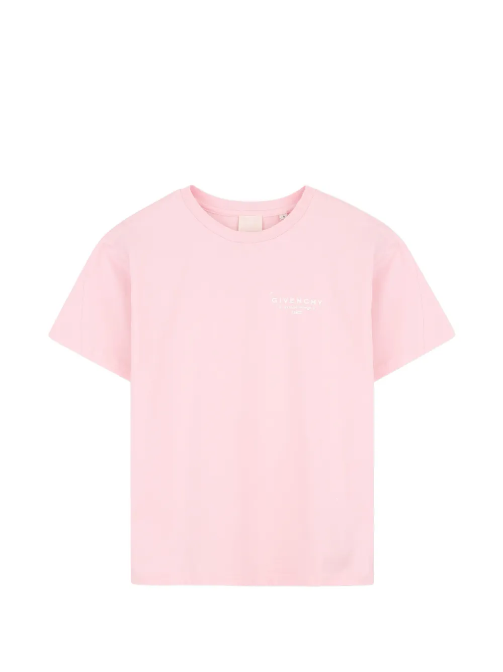 Givenchy Kids crew-neck cotton T-shirt - Rosa