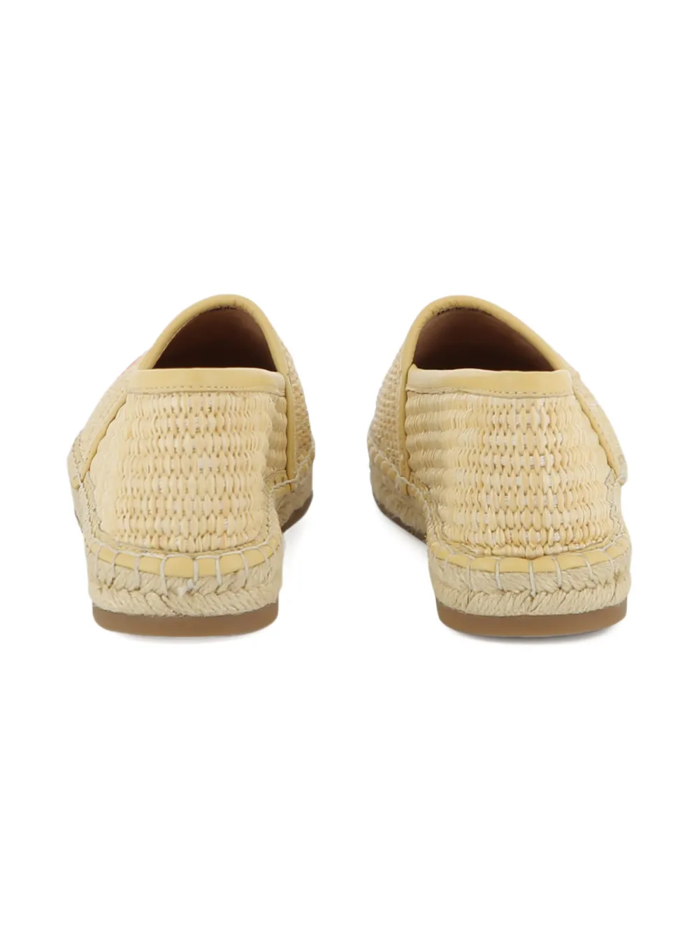 Chloé Kids Espadrilles met geborduurd logo Beige