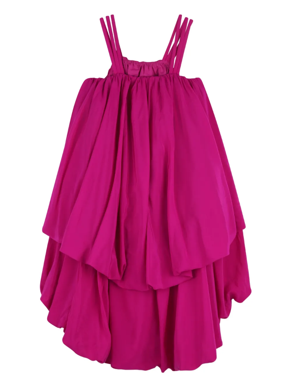  Chloé Kids Tiered Strap Dress - Purple 