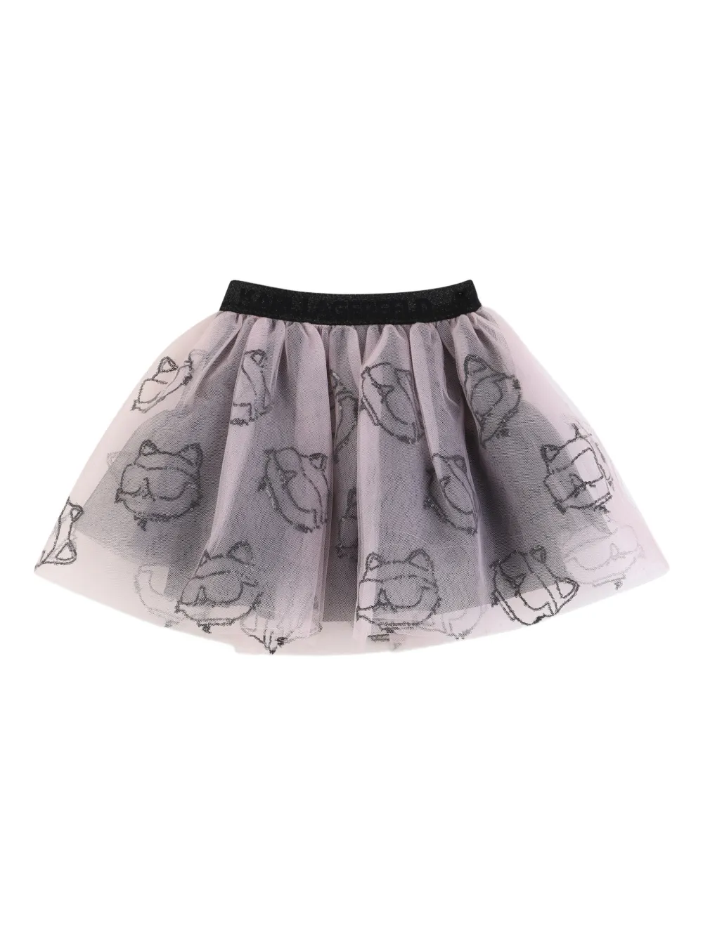 Karl Lagerfeld Kids Ikon Choupette rok set Roze