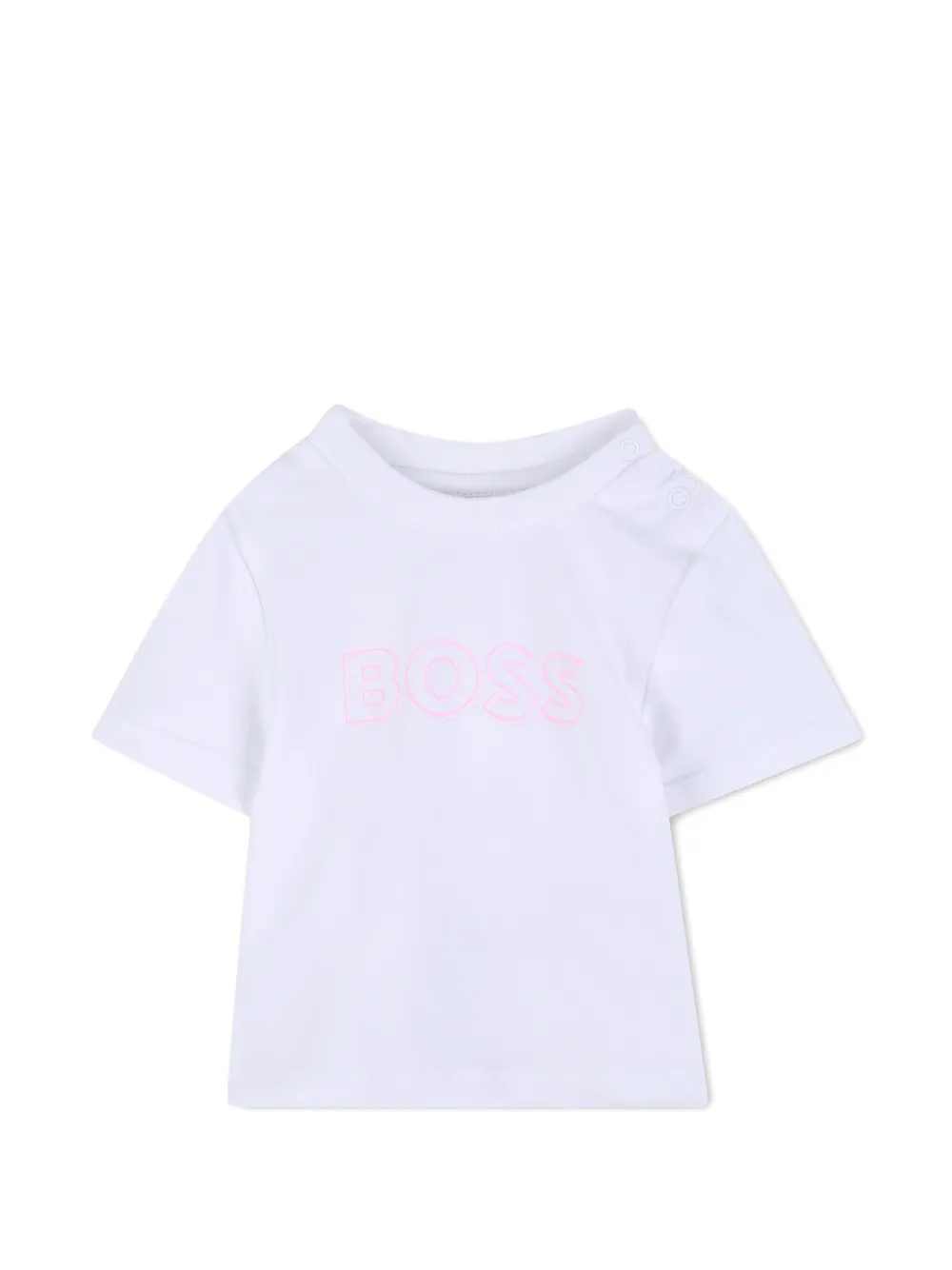BOSS Kidswear Broek set met colourblocking en logo Roze