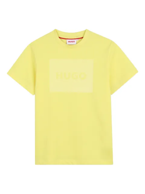 HUGO KIDS logo-print T-shirt