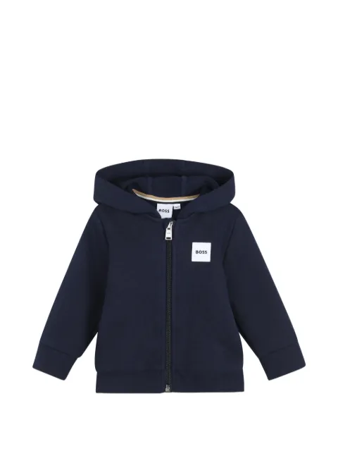 BOSS Kidswear Kapuzenjacke mit Reißverschluss