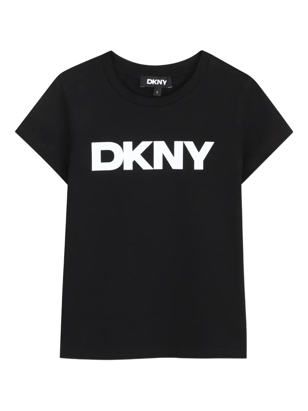Dkny Kids logo-print T-shirt - Nero