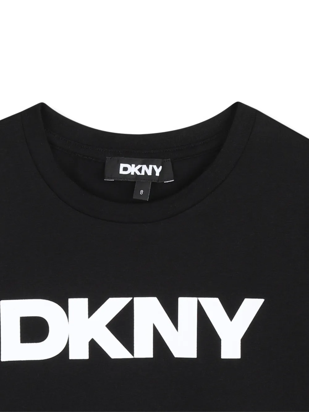 Dkny Kids T-shirt met logoprint Zwart