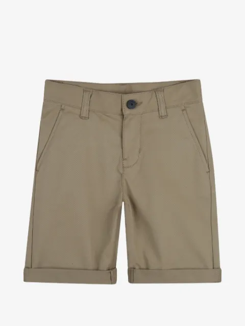 BOSS Kidswear button turn-up shorts