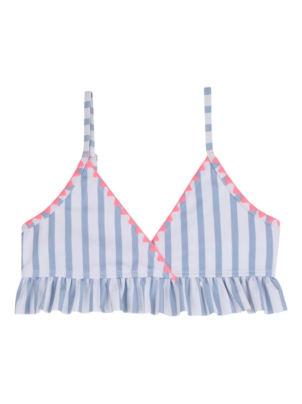 Billieblush Gestreepte bikini Wit