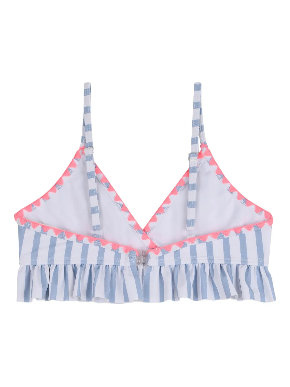 Billieblush Gestreepte bikini Wit