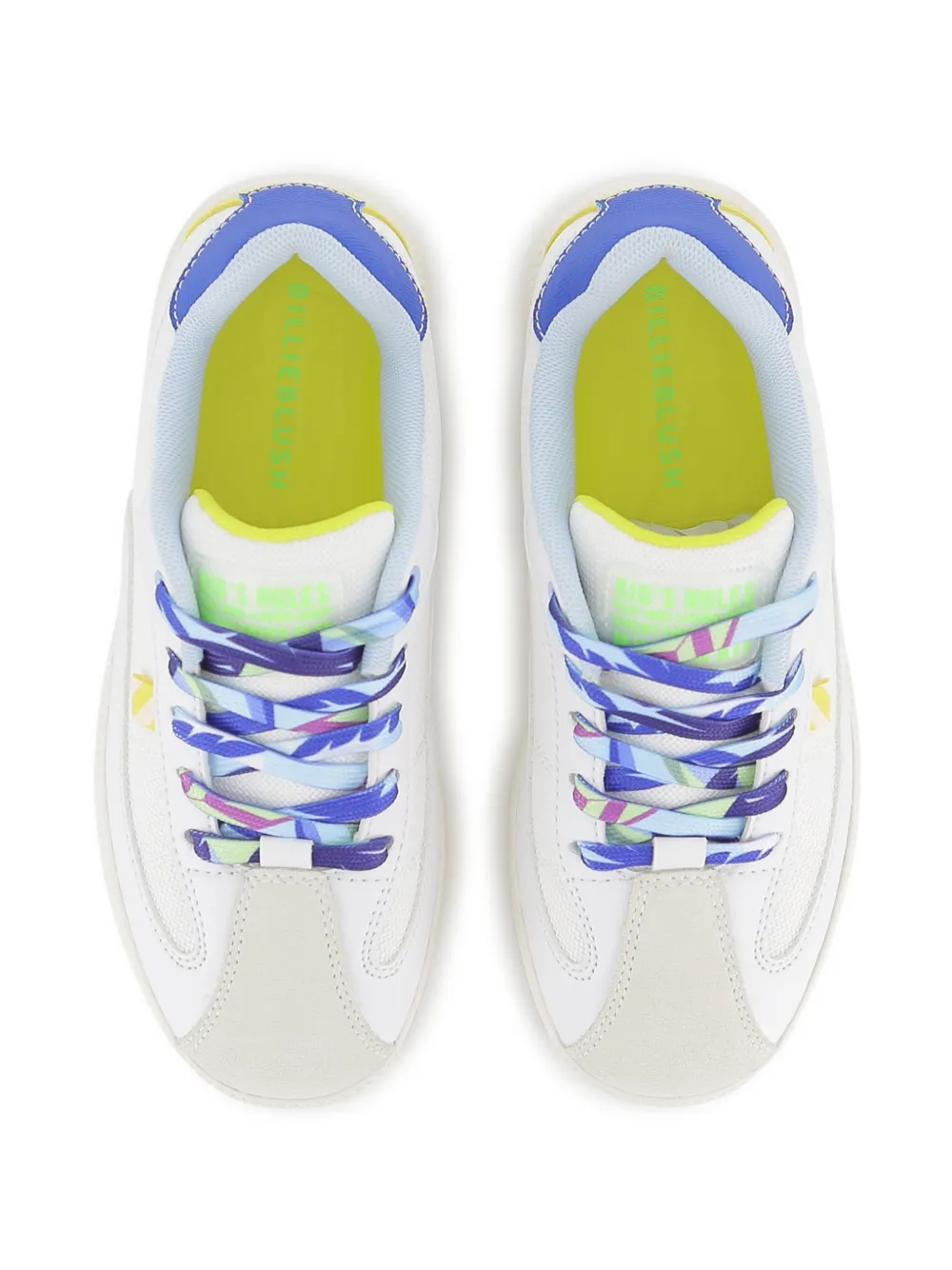 Billieblush panelled sneakers Wit