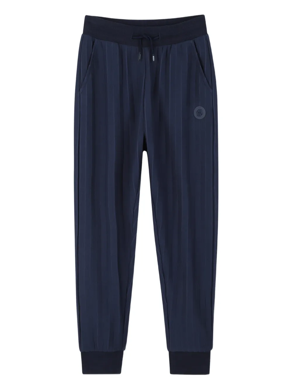 BOSS Kidswear Pantaloni sportivi a righe - Blu