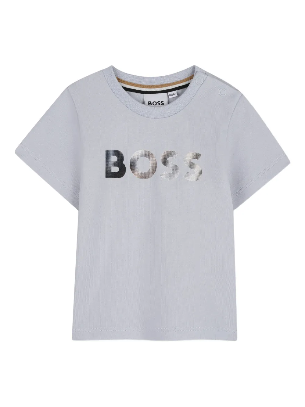 BOSS Kidswear playera con logo estampado | gris | Image 1