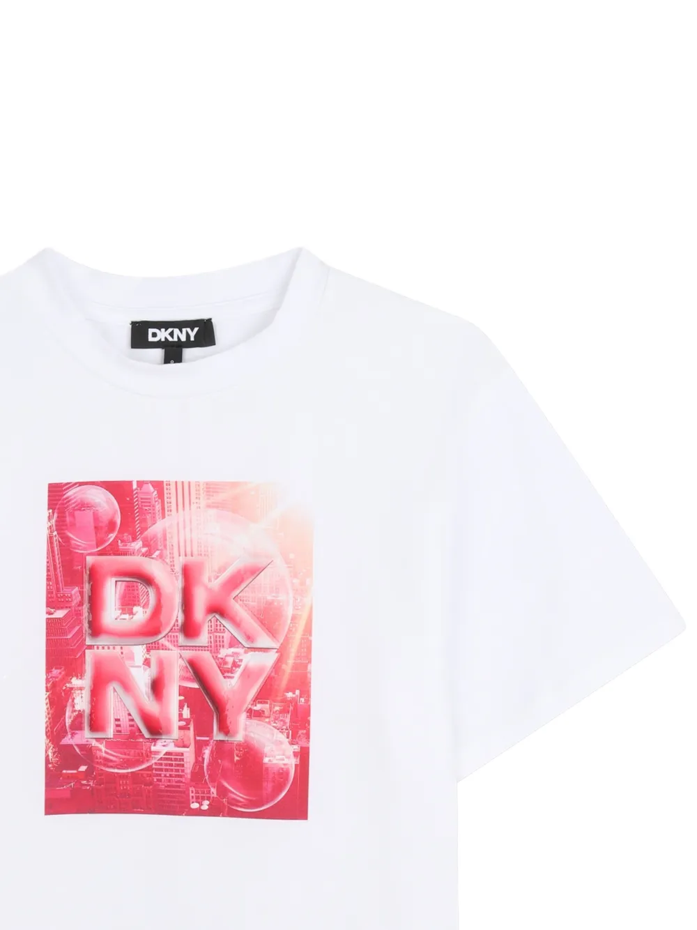  Dkny Kids Graphic-print T-shirt - White 