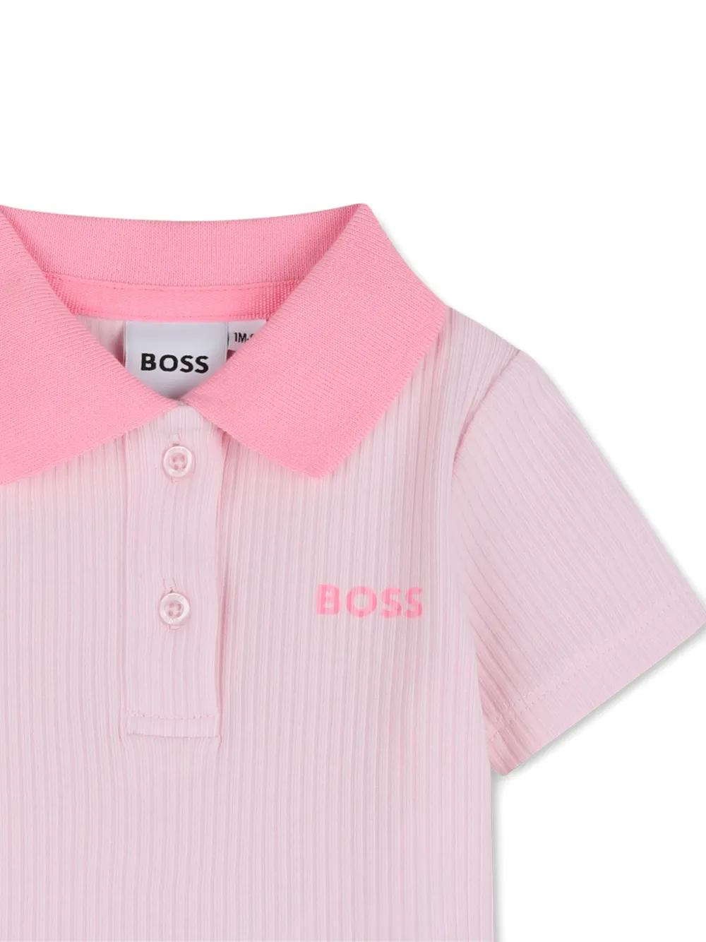 Ribbed Collar Cotton Set