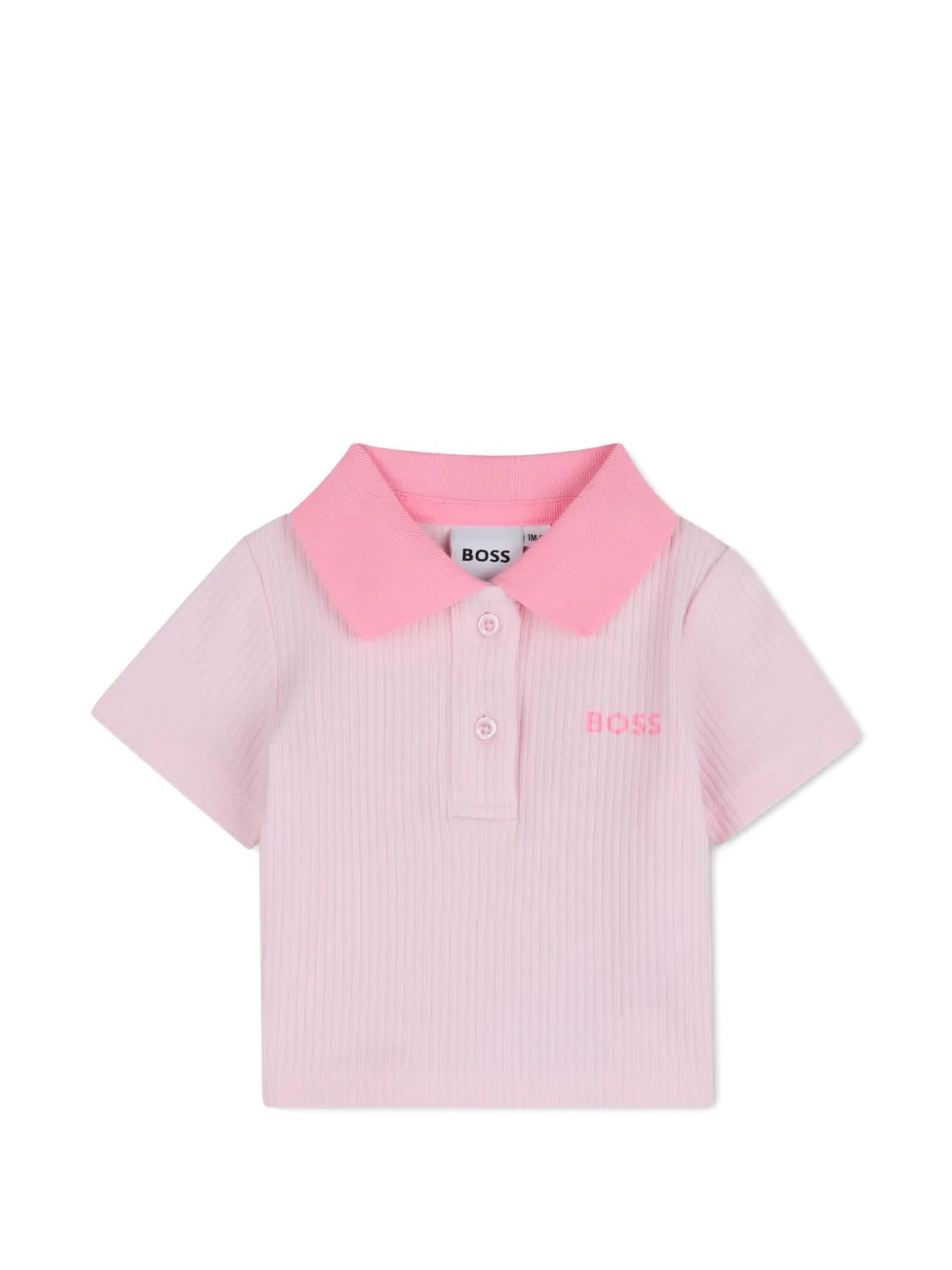 Ribbed Collar Cotton Set