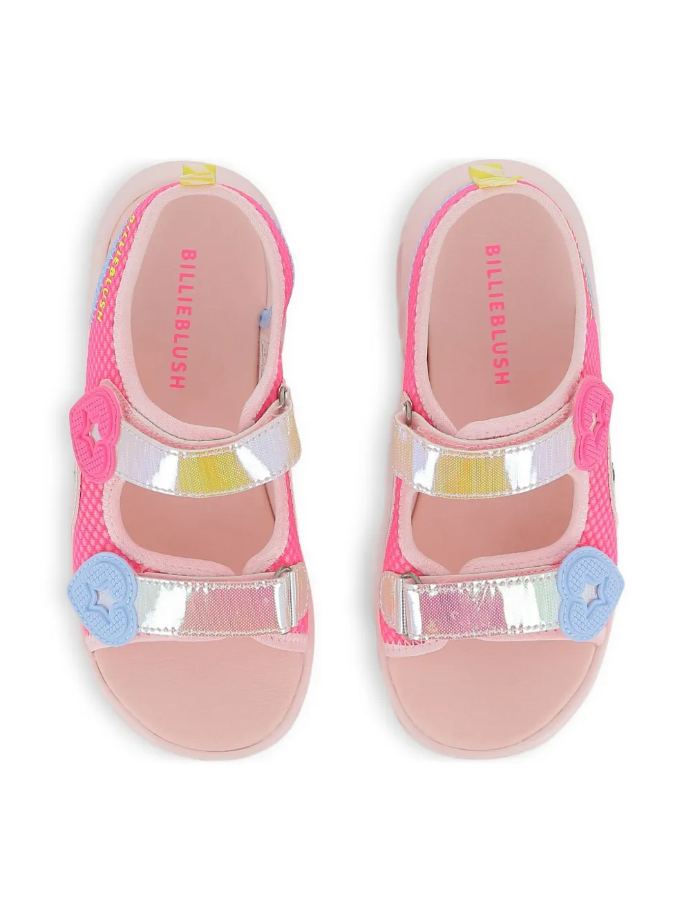 Billieblush Sandalen met hartapplicatie Roze