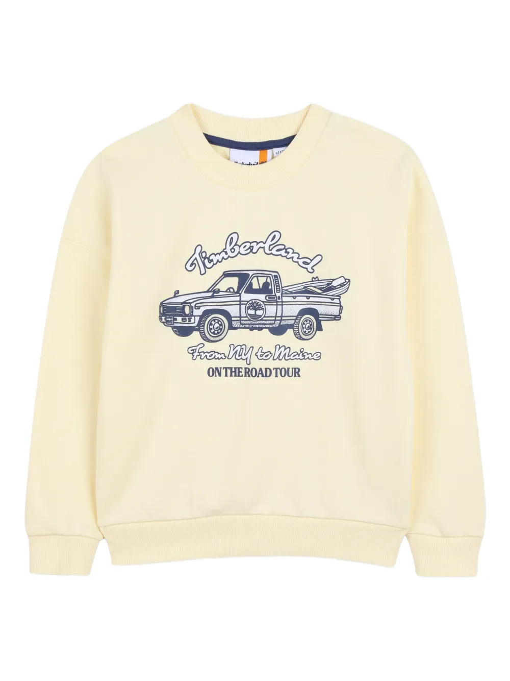 Timberland Kids graphic sweatshirt - Giallo
