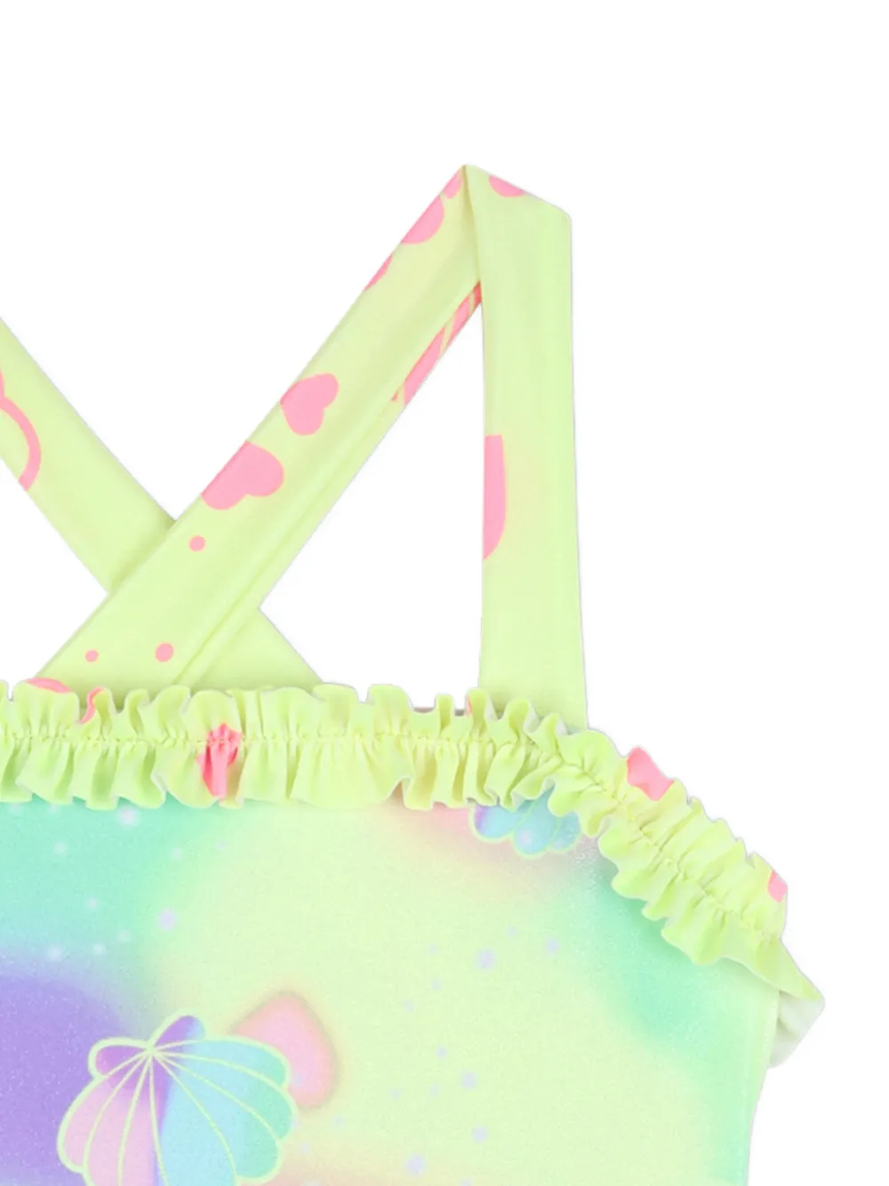  Billieblush Ruffle-detail Bikini Set (set Of Two) - Yellow 