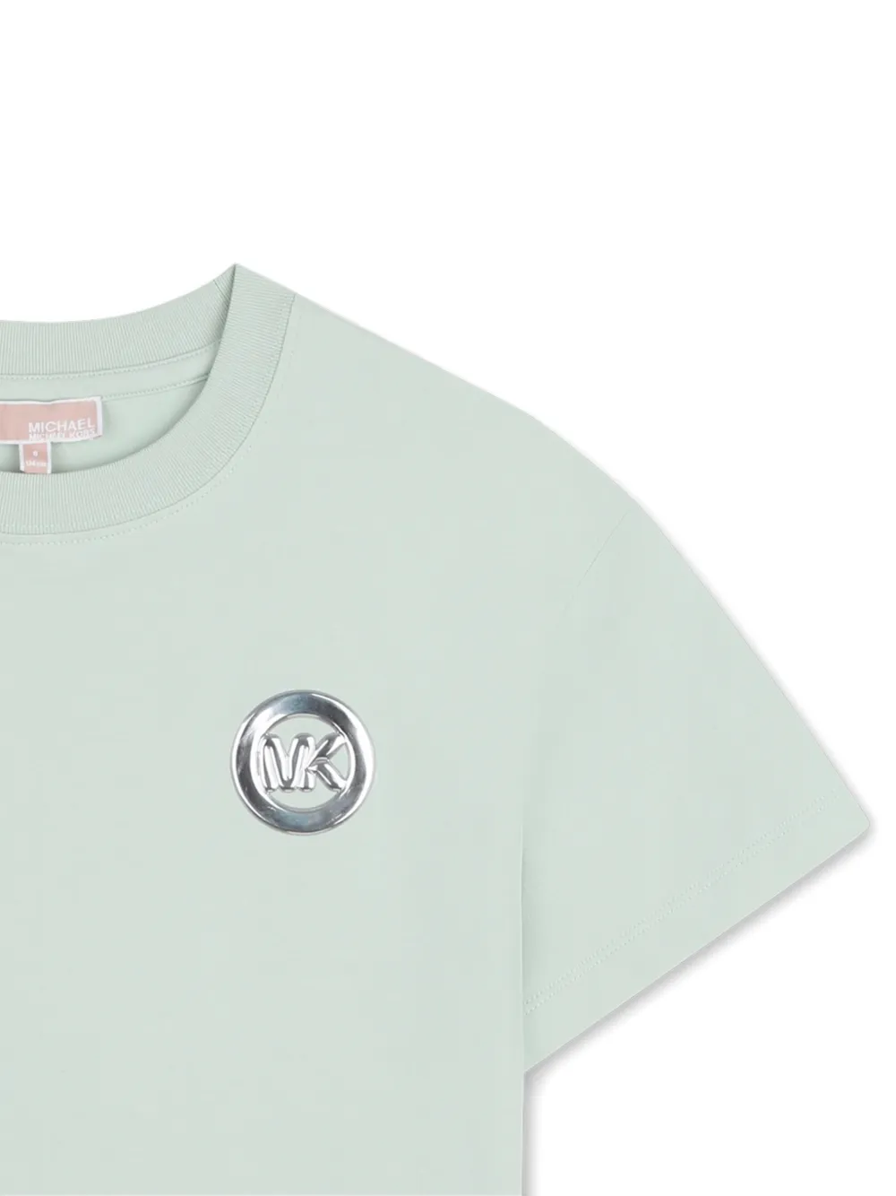 Michael Kors Kids T-shirt met logo Groen