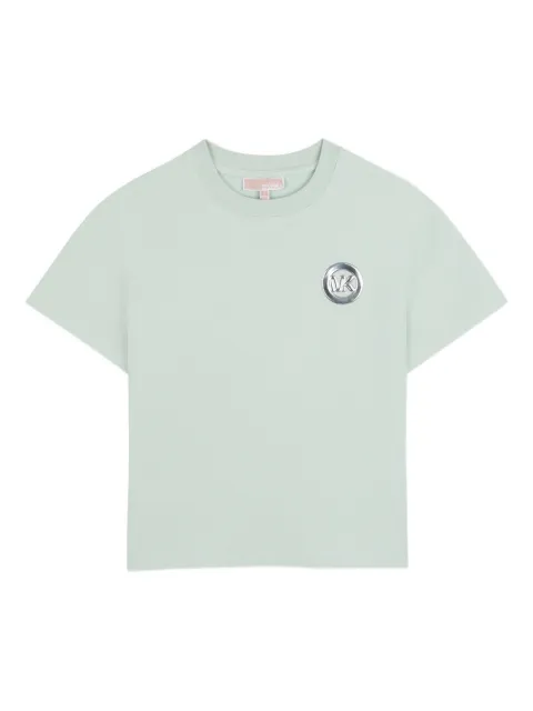 Michael Kors Kids playera con detalle del logo