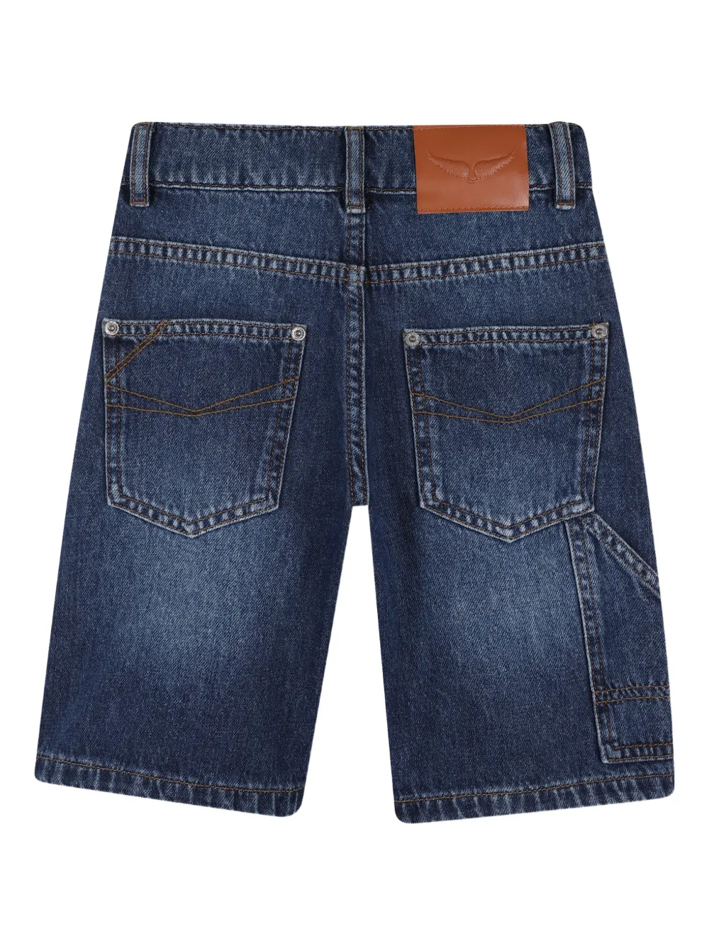  Zadig & Voltaire Kids Blue Denim Shorts 