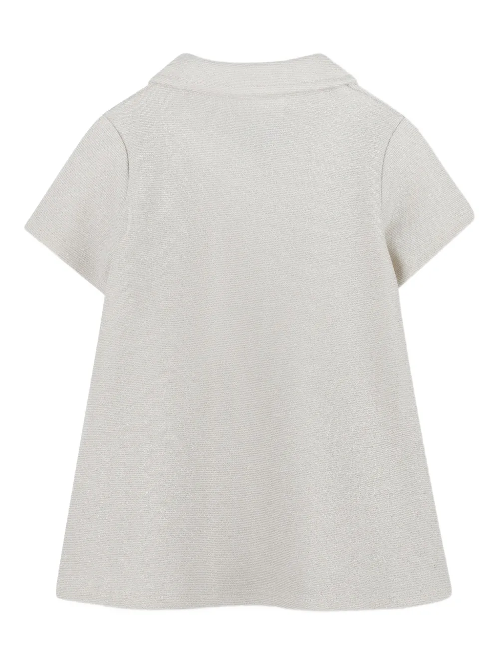 Michael Kors Kids Jurk met zak met knoop - Beige