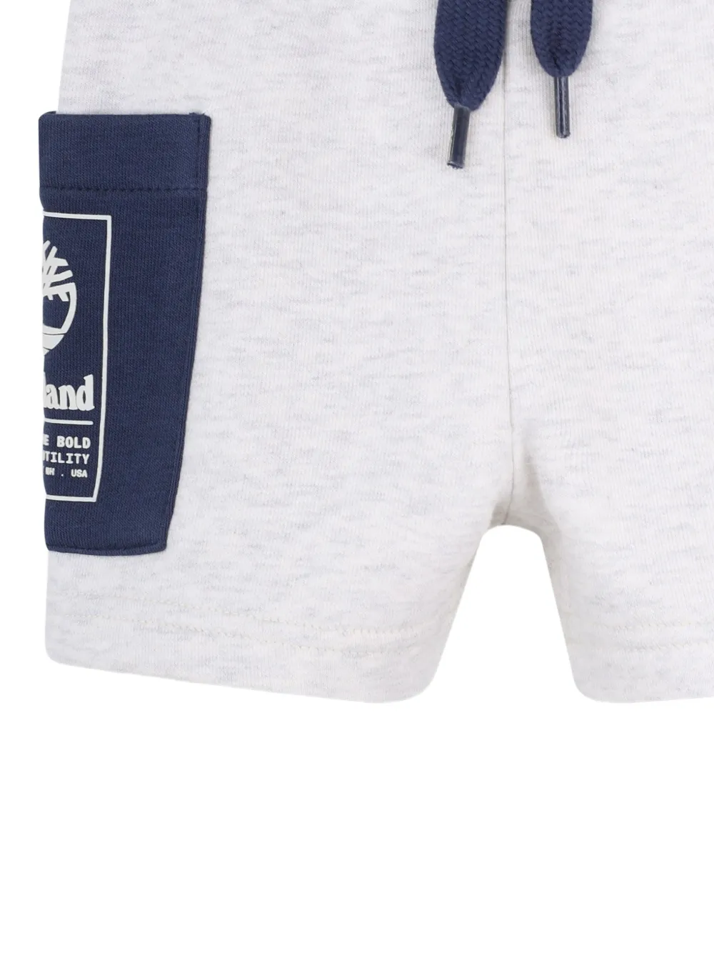Timberland Kids Shorts met logoprint Grijs