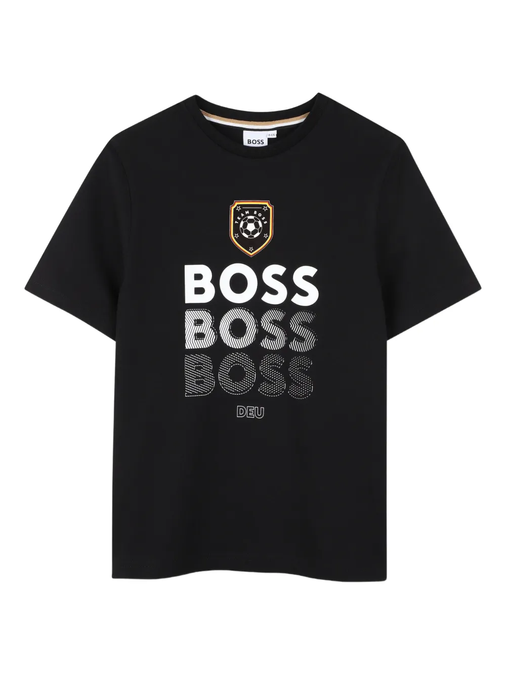 BOSS Kidswear T-shirt con logo - Nero