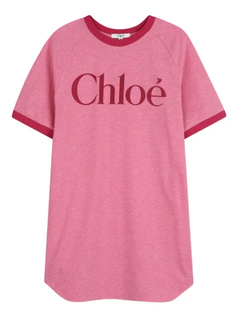 Chloé Kids robe à logo