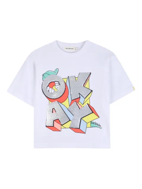 Billieblush playera con motivo gráfico