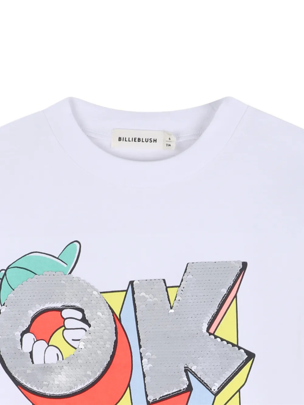  Billieblush Graphic T-shirt - White 