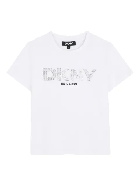 Dkny Kids logo-embellished T-shirt