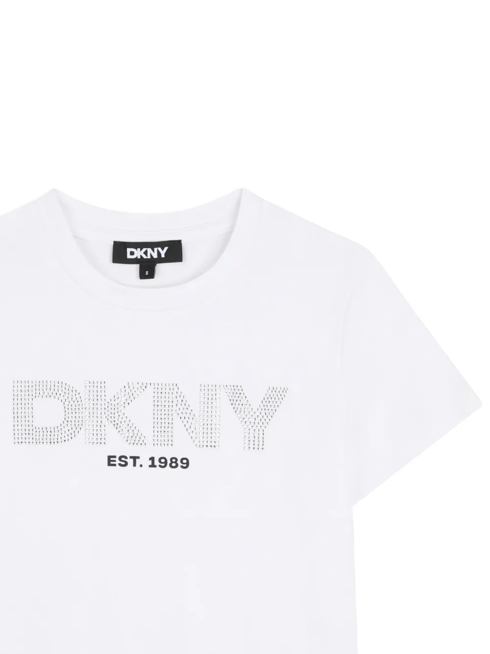 Dkny Kids T-shirt verfraaid met logo Wit