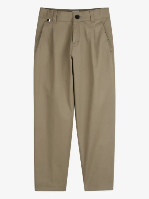 BOSS Kidswear pleated trousers