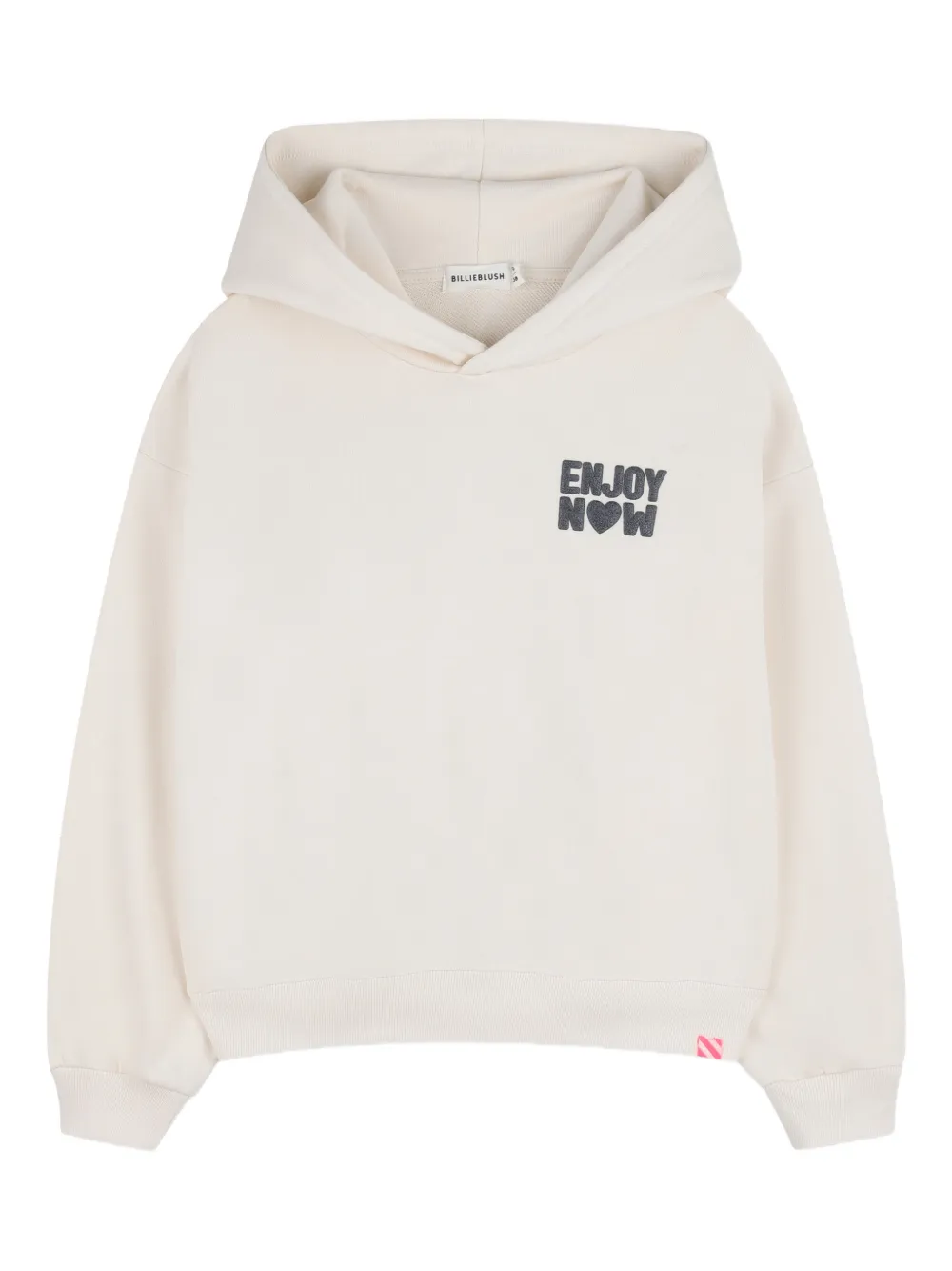 Billieblush graphic print hoodie | Neutrals | Image 1