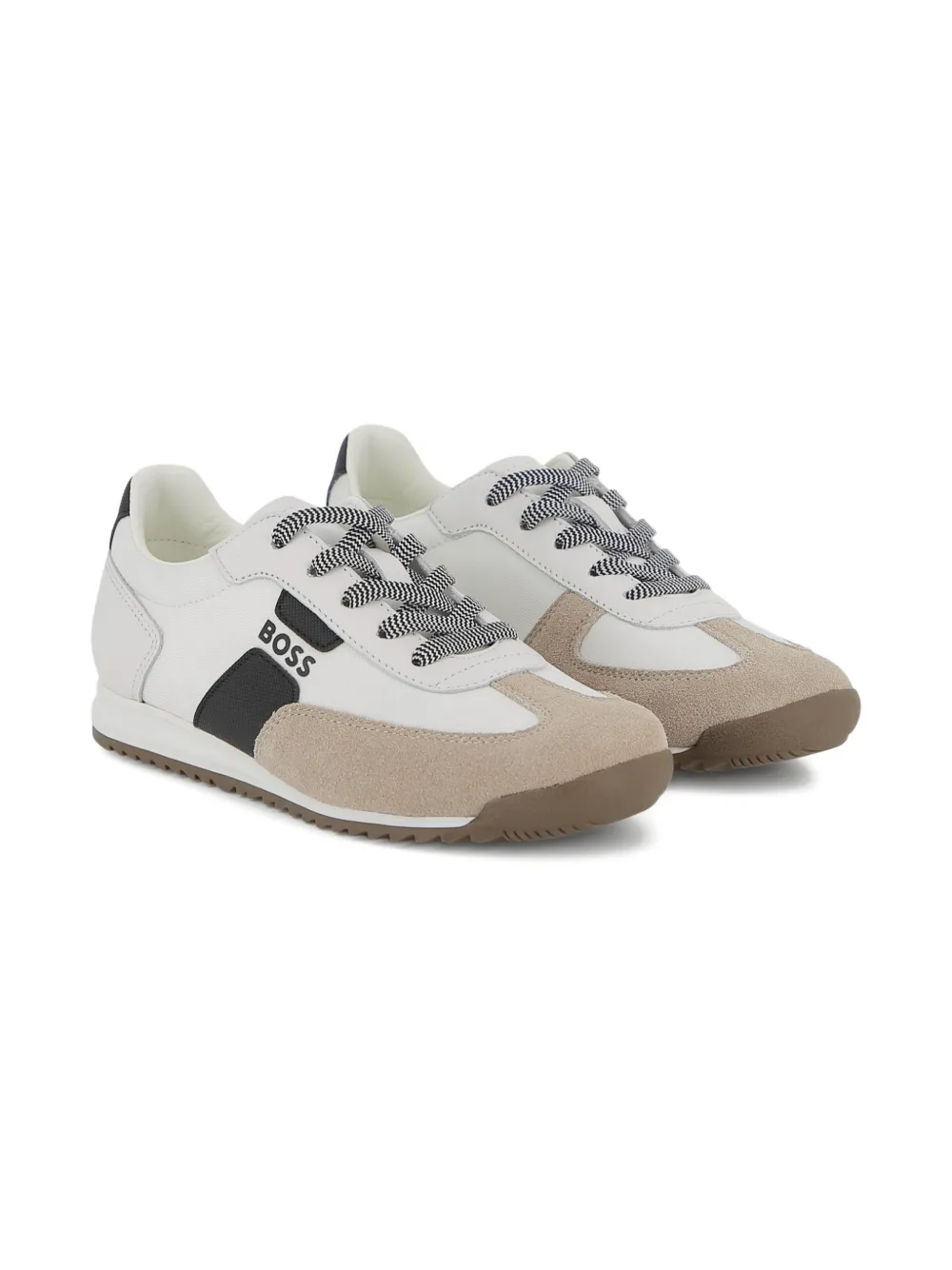 BOSS Kidswear Sneakers con lacci - Bianco