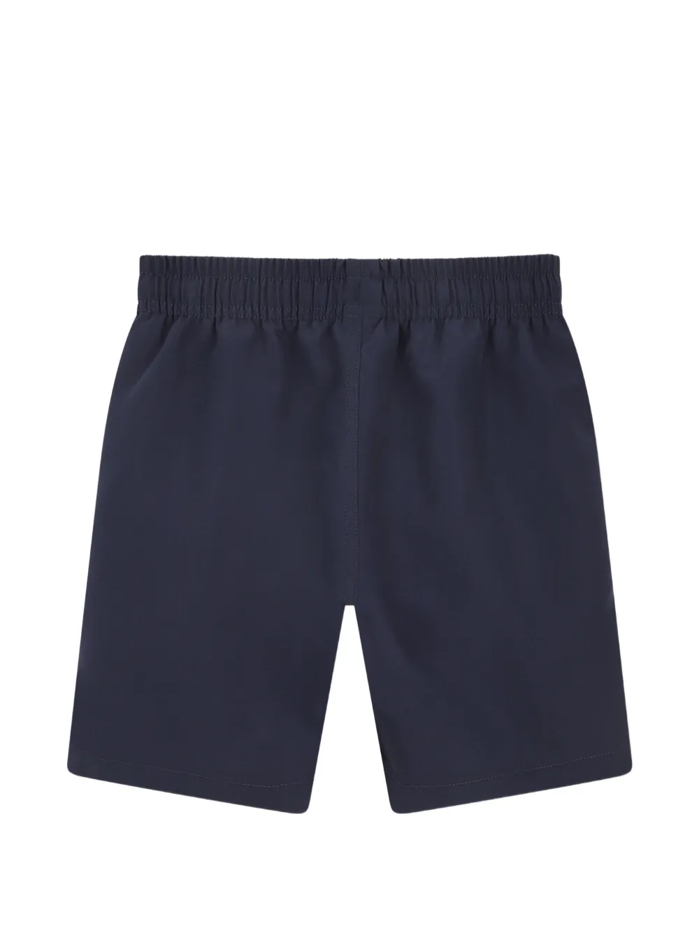 BOSS Kidswear Zwembroek met trekkoord en vlak Blauw