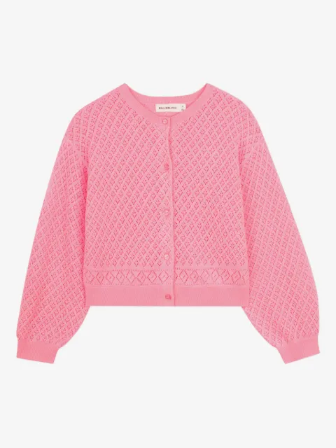 Billieblush cardigan à design texturé