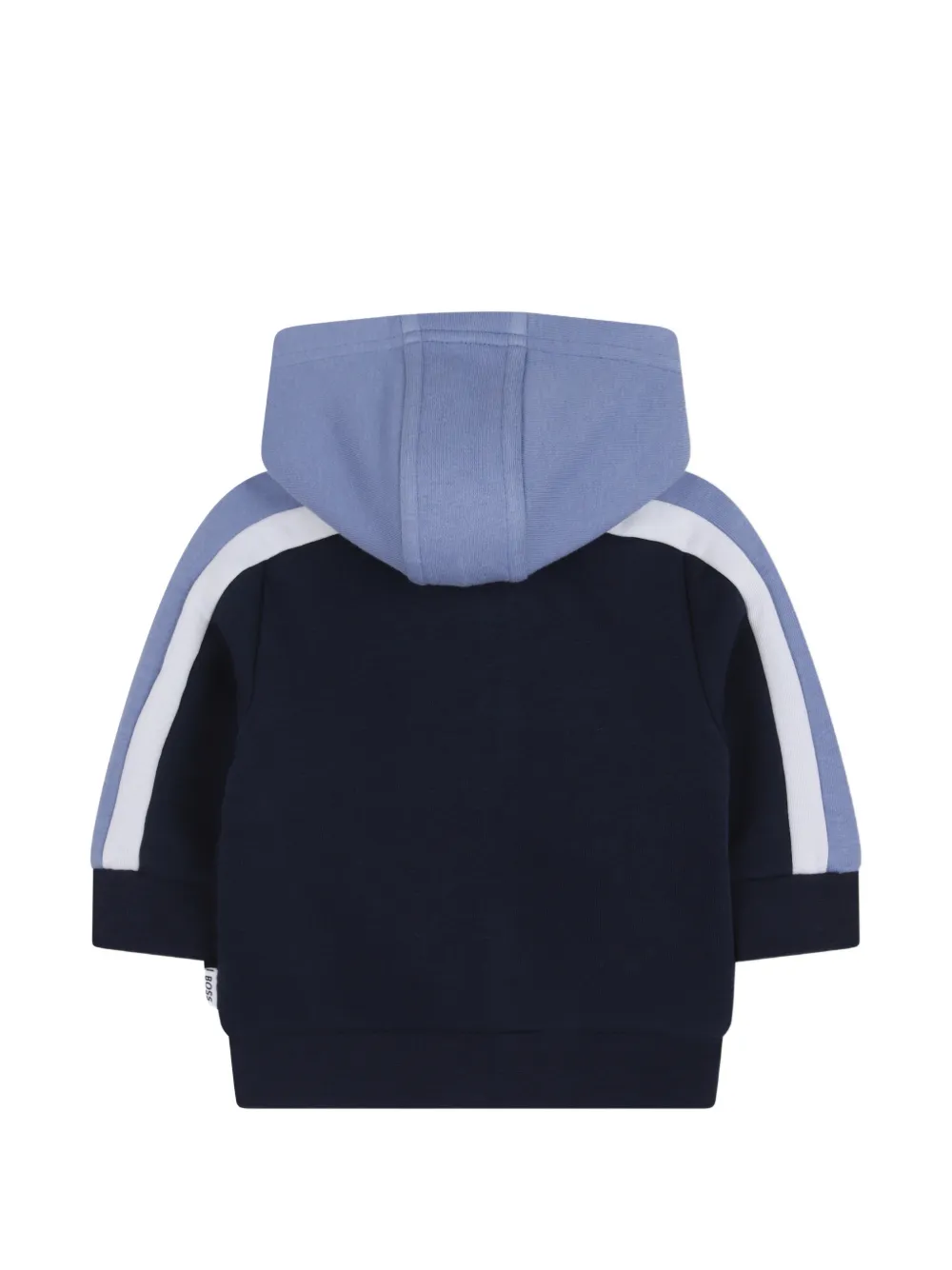 BOSS Kidswear Trainingspak met colourblocking en capuchon Blauw