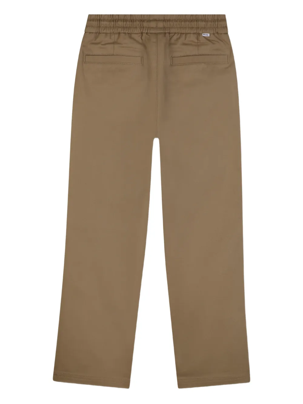 BOSS Kidswear Broek met trekkoord Bruin