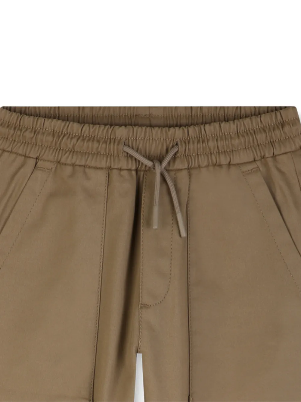 BOSS Kidswear Broek met trekkoord Bruin