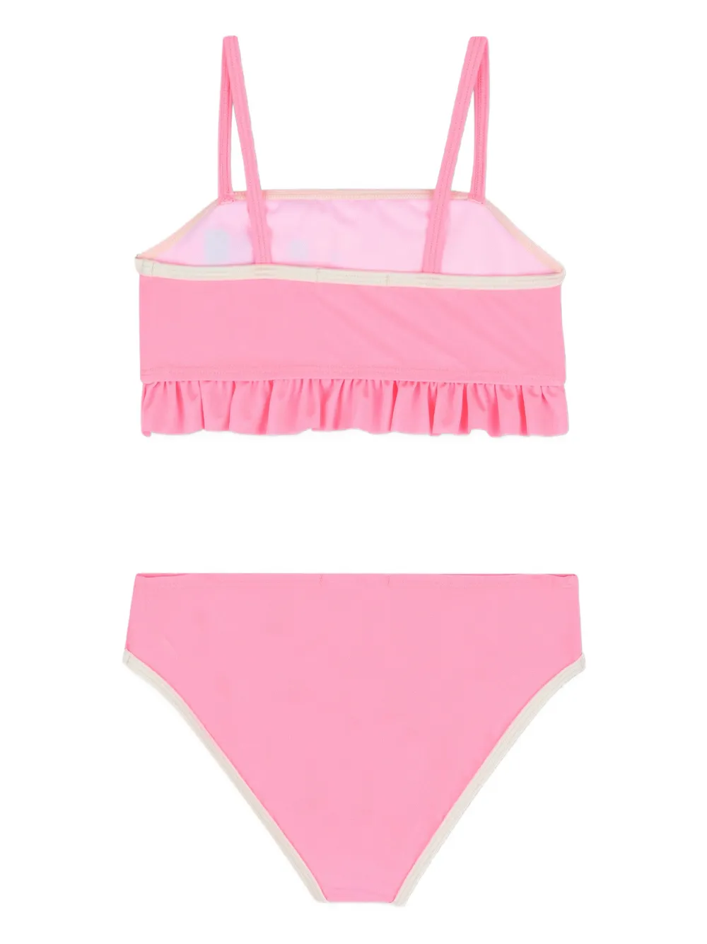 Billieblush Bikini met ruches en print Roze
