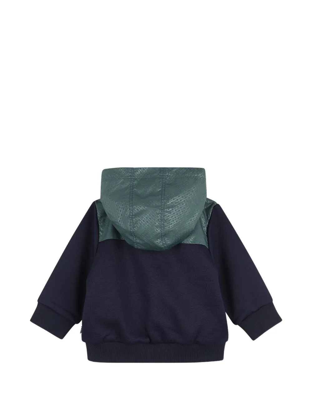 BOSS Kidswear Trainingspak met capuchon en patroon Blauw