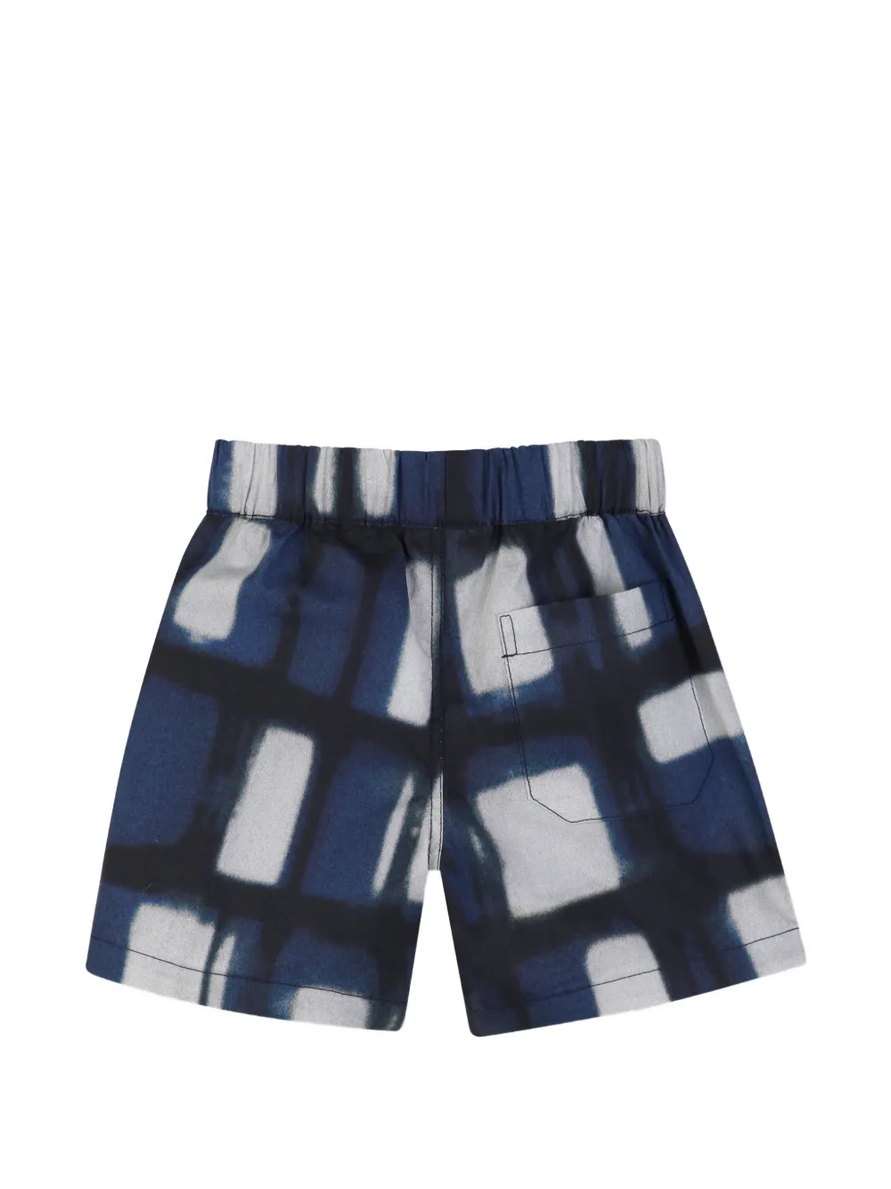  Givenchy Kids Graphic Print Shorts - Blue 