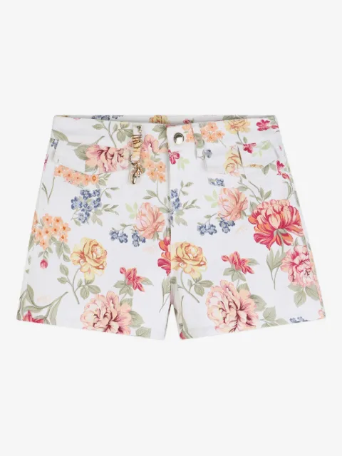 Chloé Kids floral charm shorts
