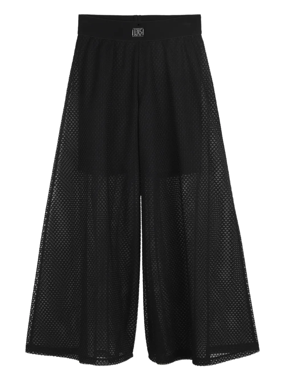 Dkny Kids logo-detail trousers - Nero