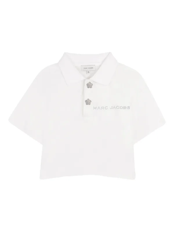 Marc Jacobs Kids フローラル ポロシャツ | ホワイト | FARFETCH JP