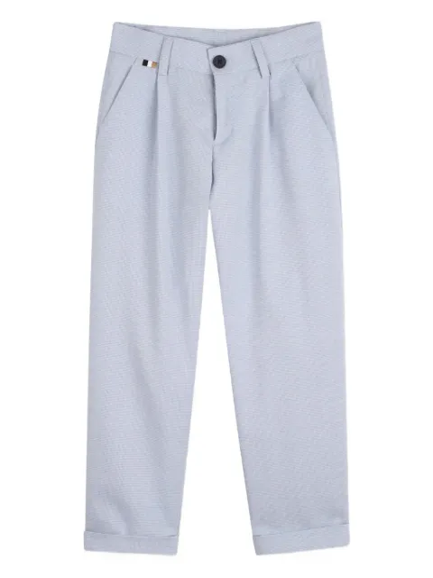 BOSS Kidswear pleat trousers