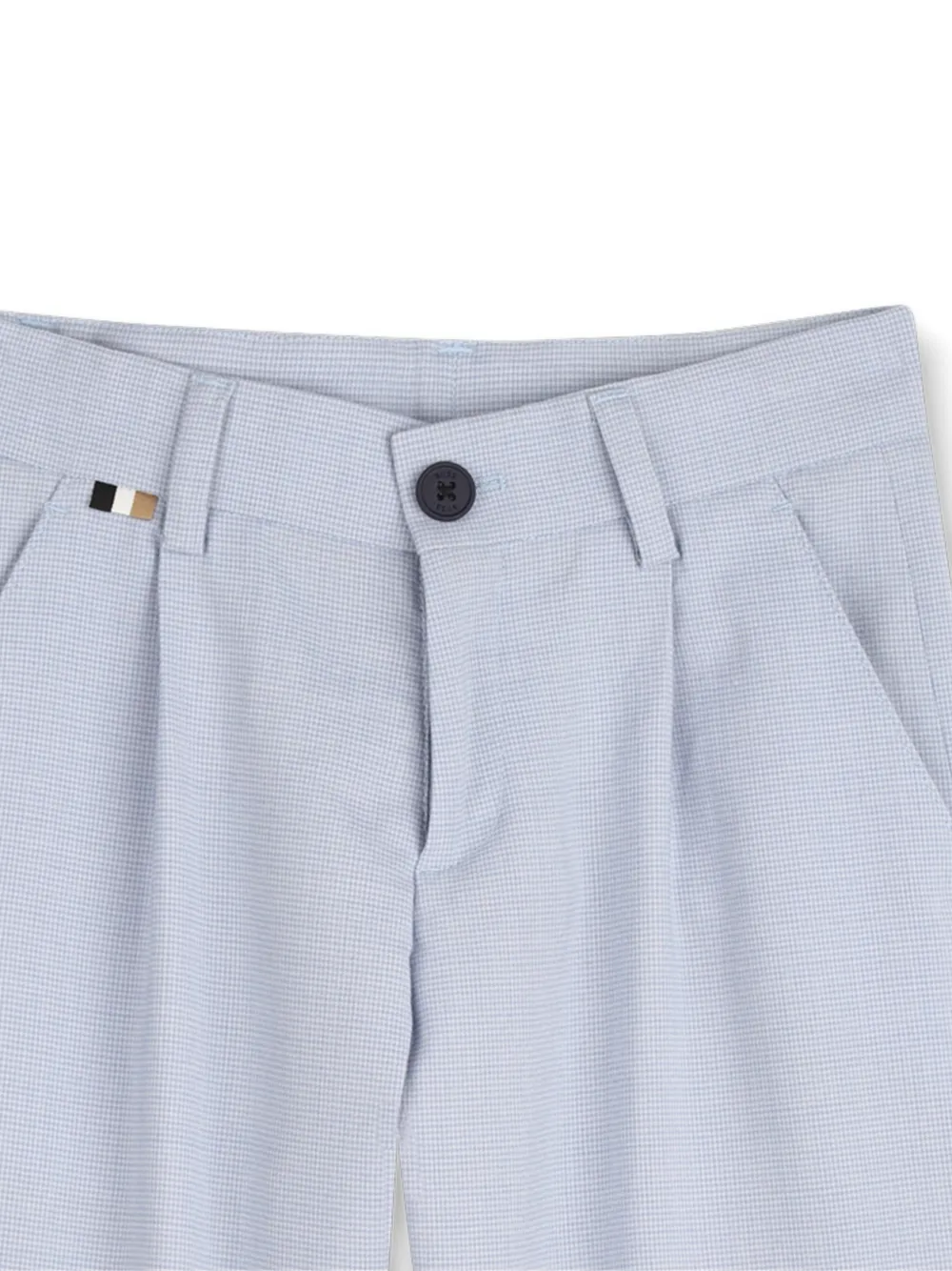  Boss Kidswear Pleat Trousers - Blue 