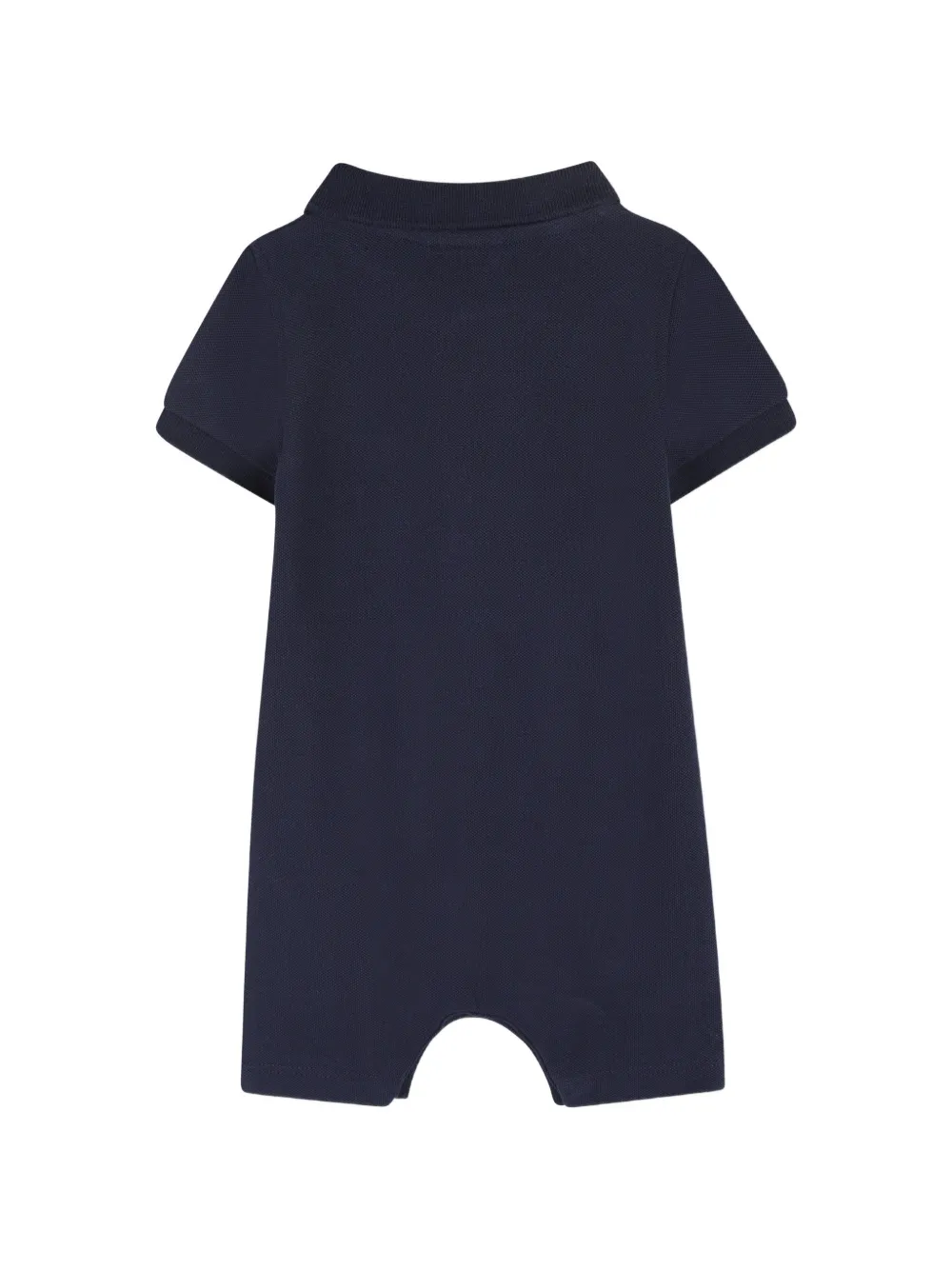 Polo Collar Patch Rompers